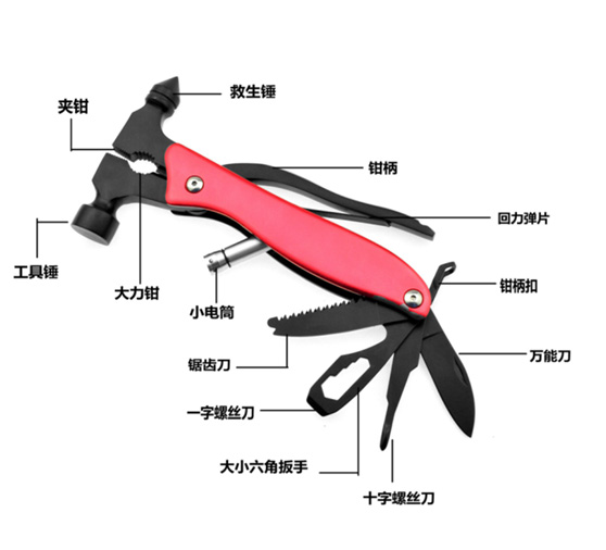 绅士10合1多功能锤