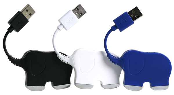 可爱的大象USB集线器YGH387