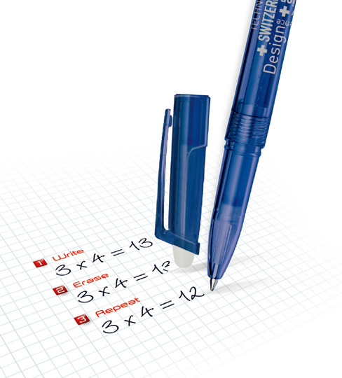 瑞士PREMEC首款可擦中性笔