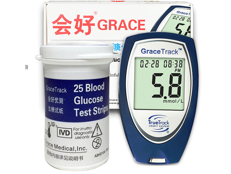 美国进口 会好优测型血糖仪家用血糖测试仪 送50条血糖试纸测血糖