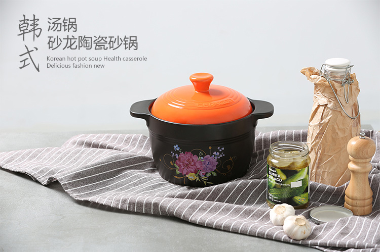 韩式砂锅炖锅陶瓷煲汤锅