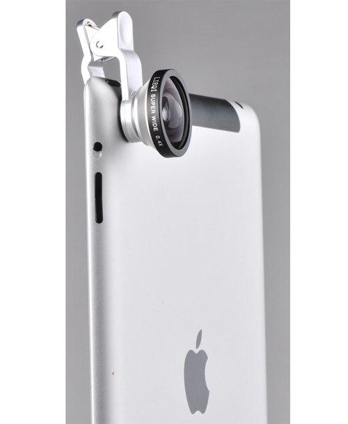 通用型夹子0.4X超广角镜头 iphone 三星 手机镜头