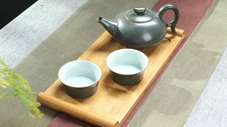 青釉 和乐融融4入茶具