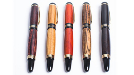 纯手工制作实木签字笔、钢笔 德国笔尖