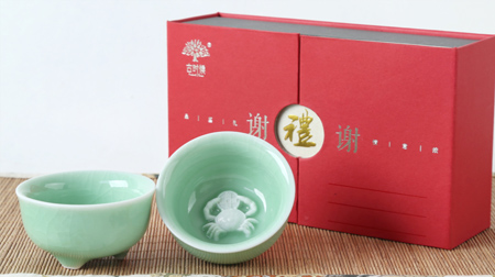 谢“蟹”陶瓷杯 茶杯