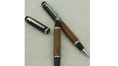 木纹金属笔