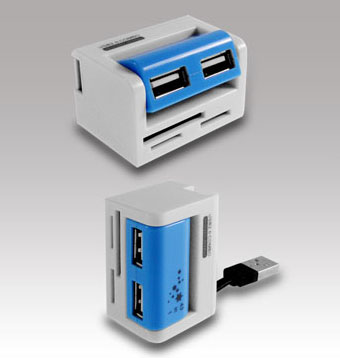 USB-HUB + 读卡器 Combo