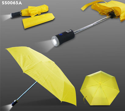 带LED照明的自动折叠伞